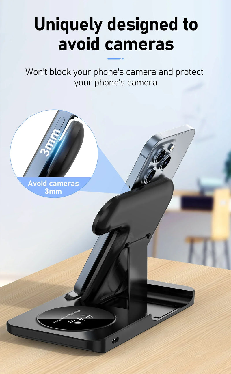 New Super 3 in 1 Wireless Charging Station